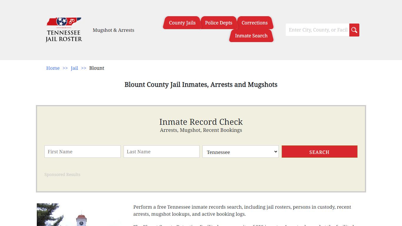 Blount County Jail Inmates, Arrests and Mugshots